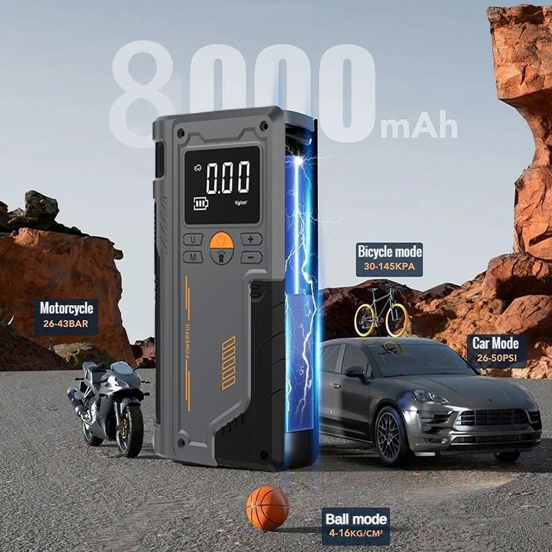 4 in 1 ޴ ڵ  Ÿ    150PSI   PowerBank ν ڵ Ÿ ġ ڵ Ÿ̾ â